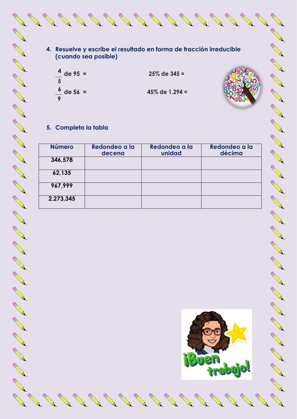 Repaso numeración y cálculo