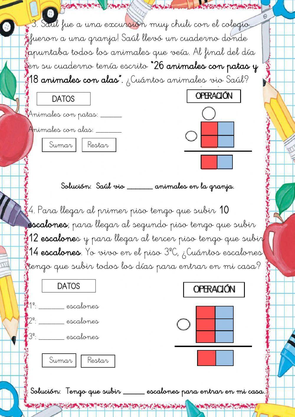 Problemas matemáticas