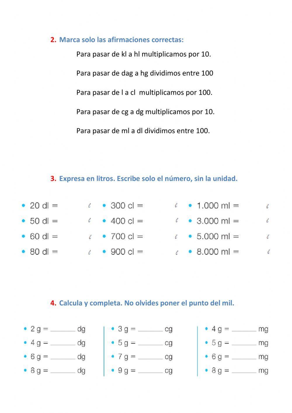 Ficha de repaso tema 11 matemáticas
