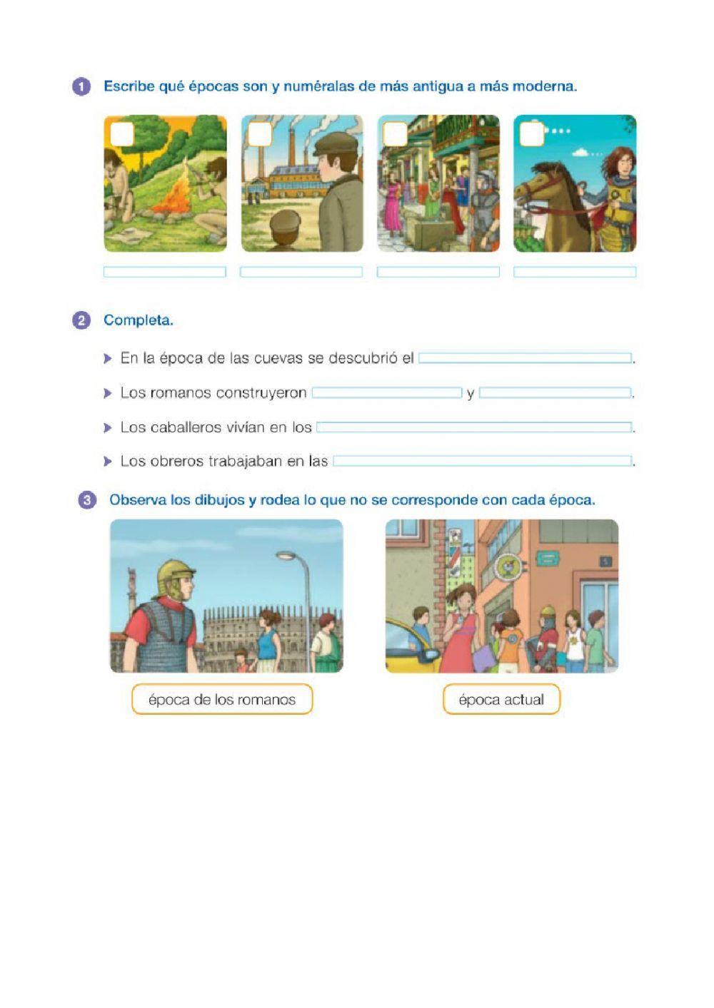 Épocas de la historia