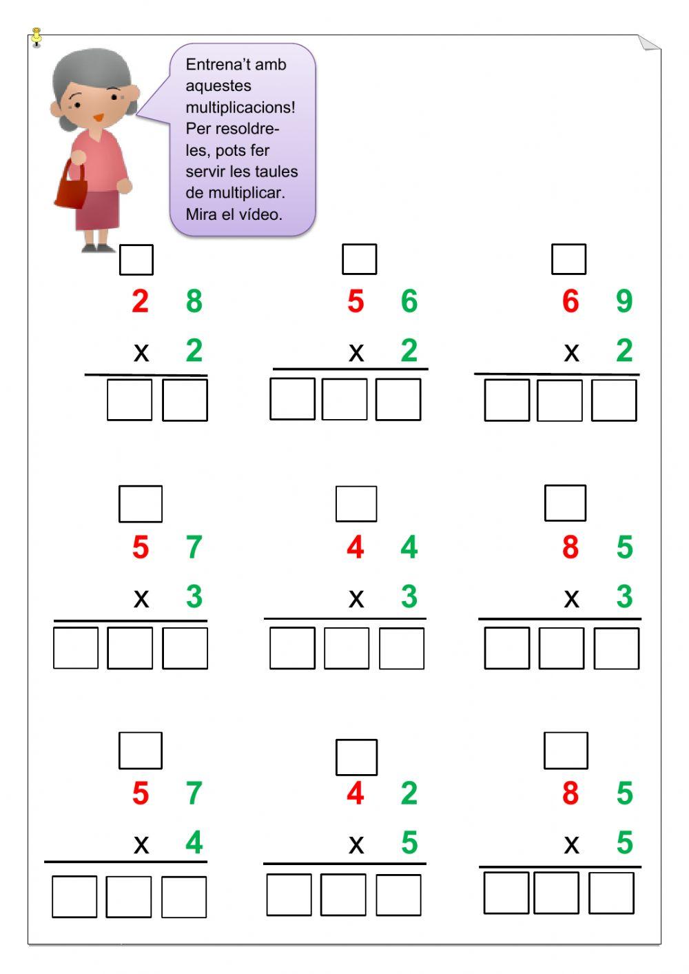 La multiplicació portant