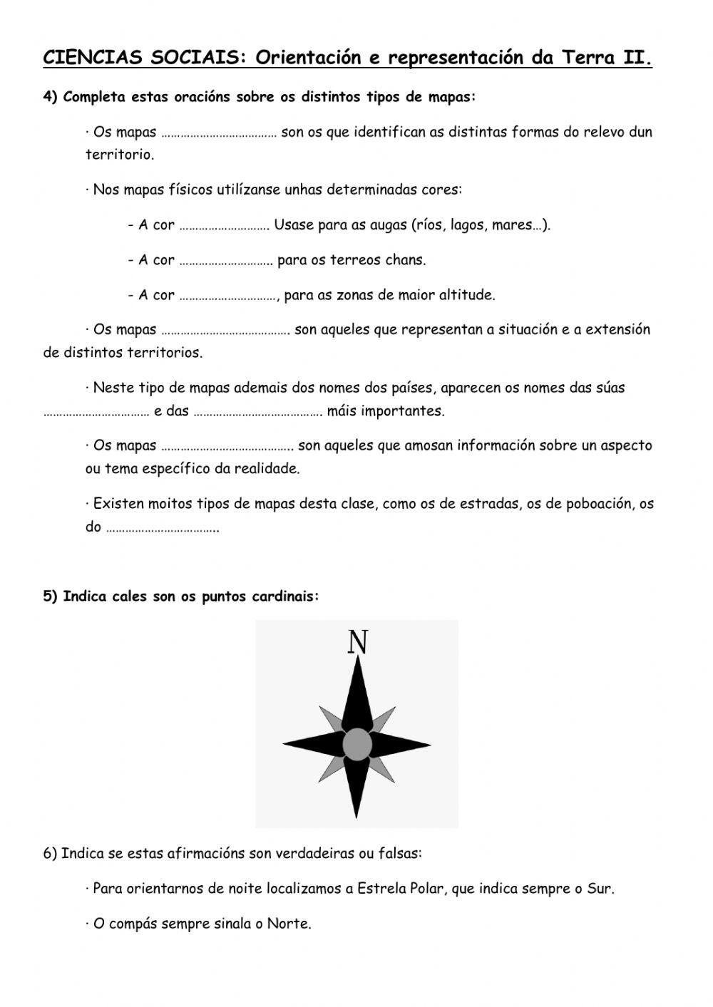 A representación da terra modificada