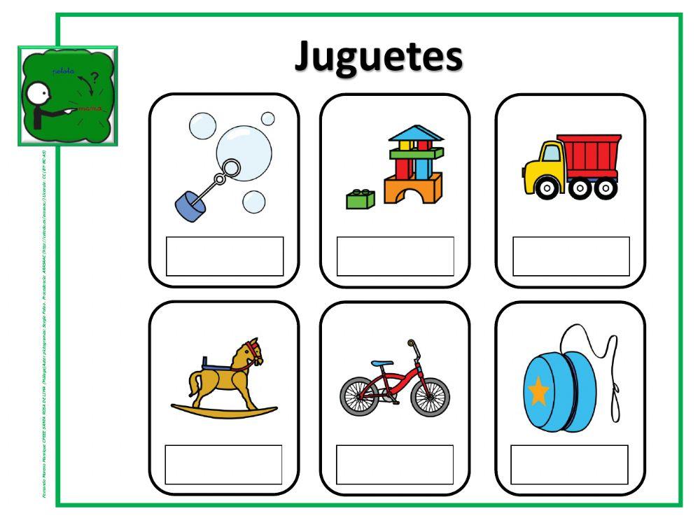 Cómo se llama: juguetes