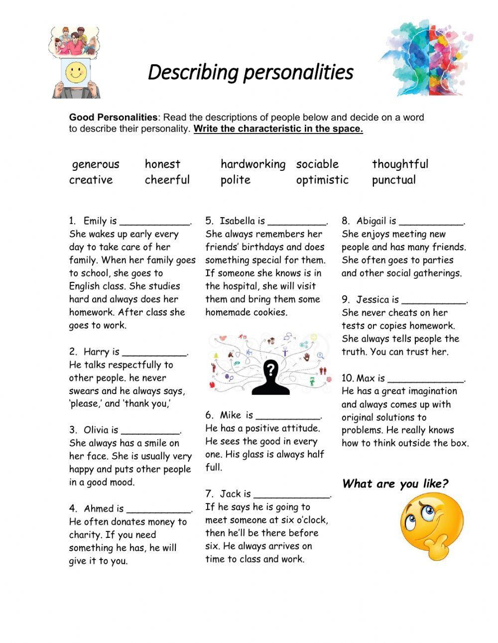 describing-personalities-worksheet-live-worksheets