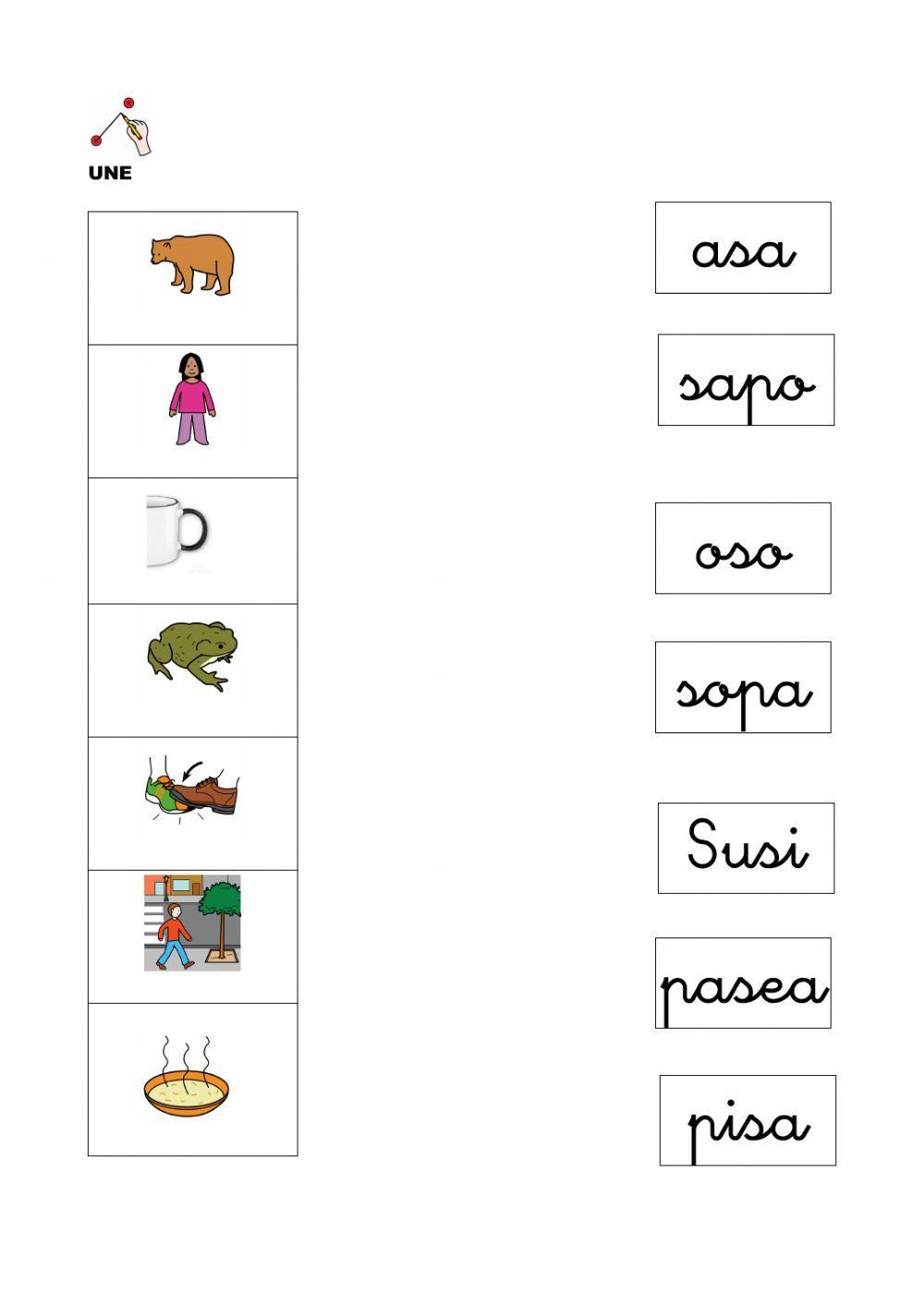 La letra s en cursiva