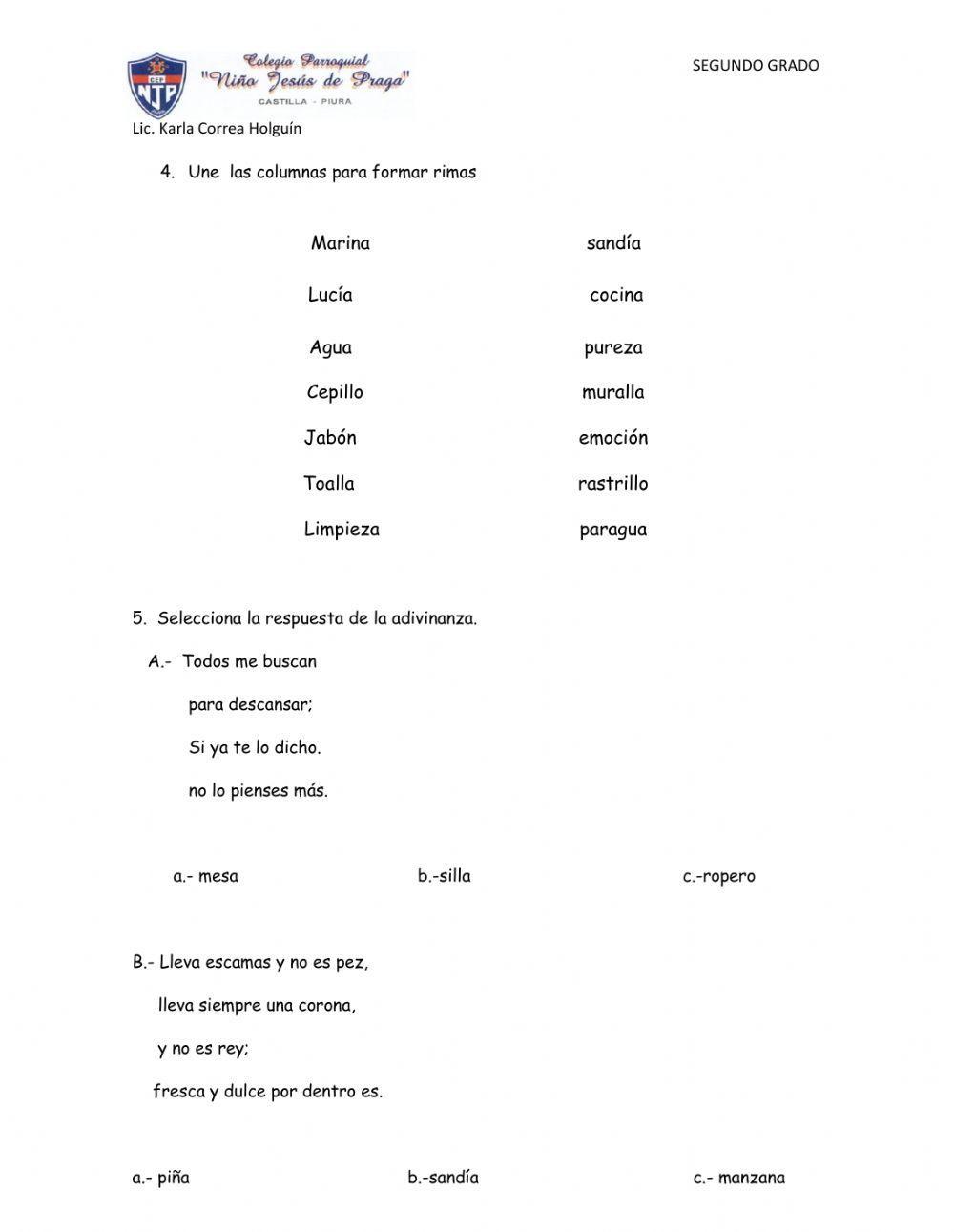 Comprensión Lectora