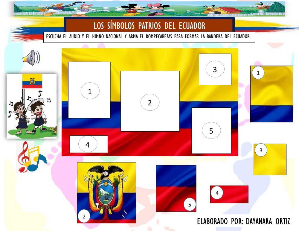 Los Símbolos Patrios del Ecuador