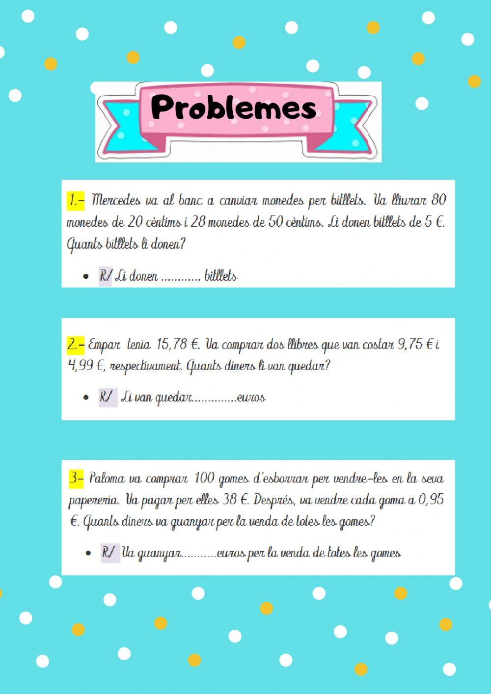 Problemes