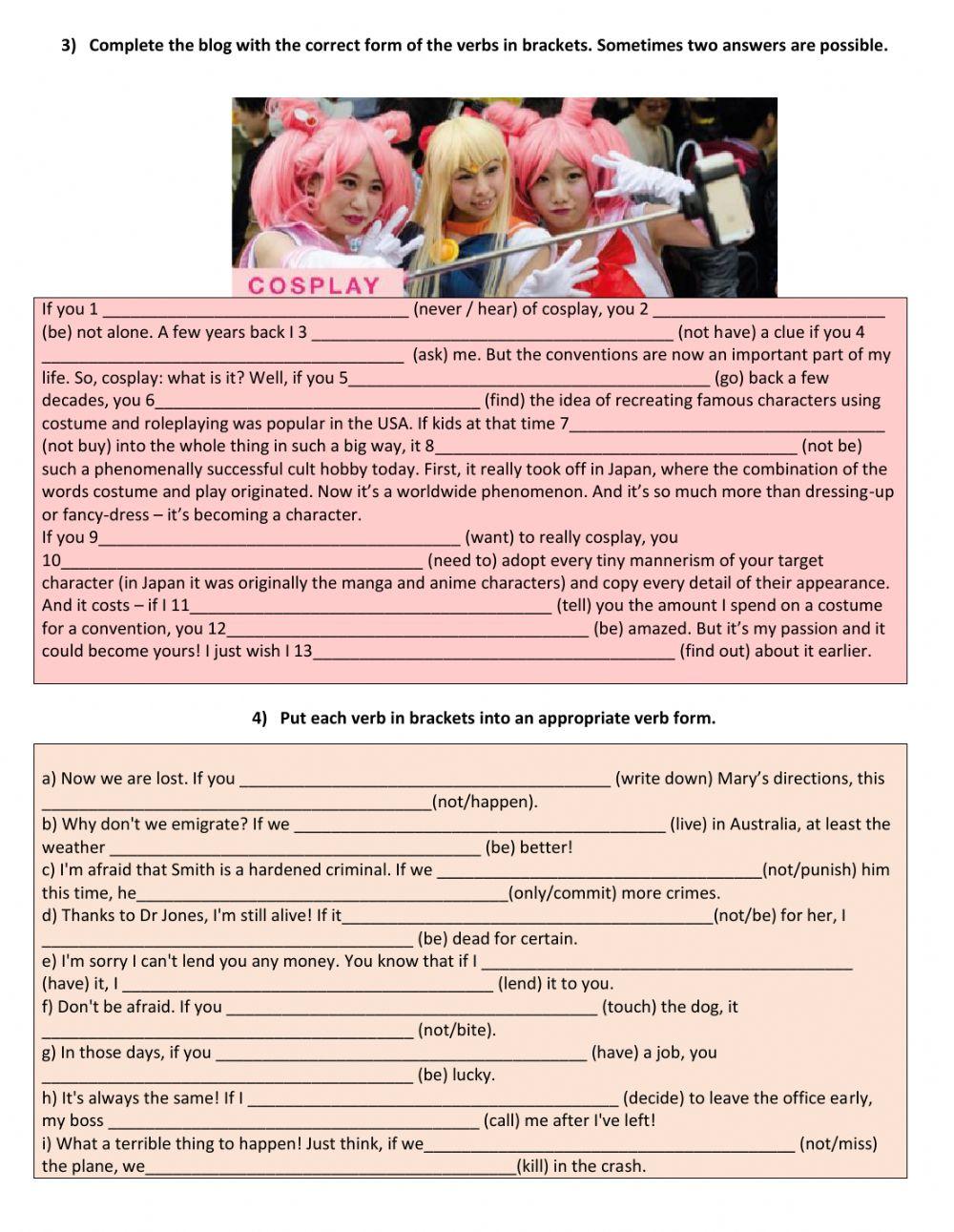 Conditionals Practice