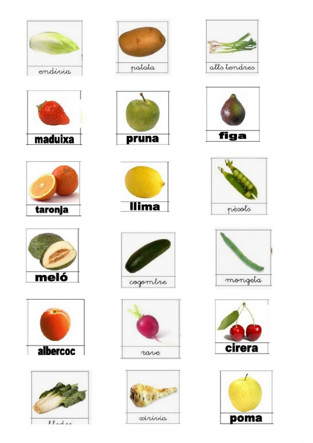 Fruites i verdures