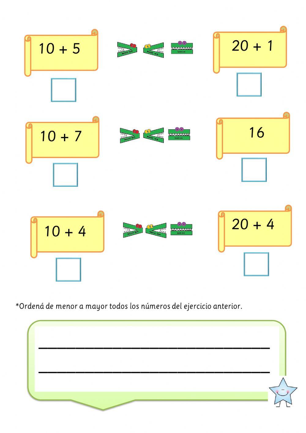 Practicamos cantidades