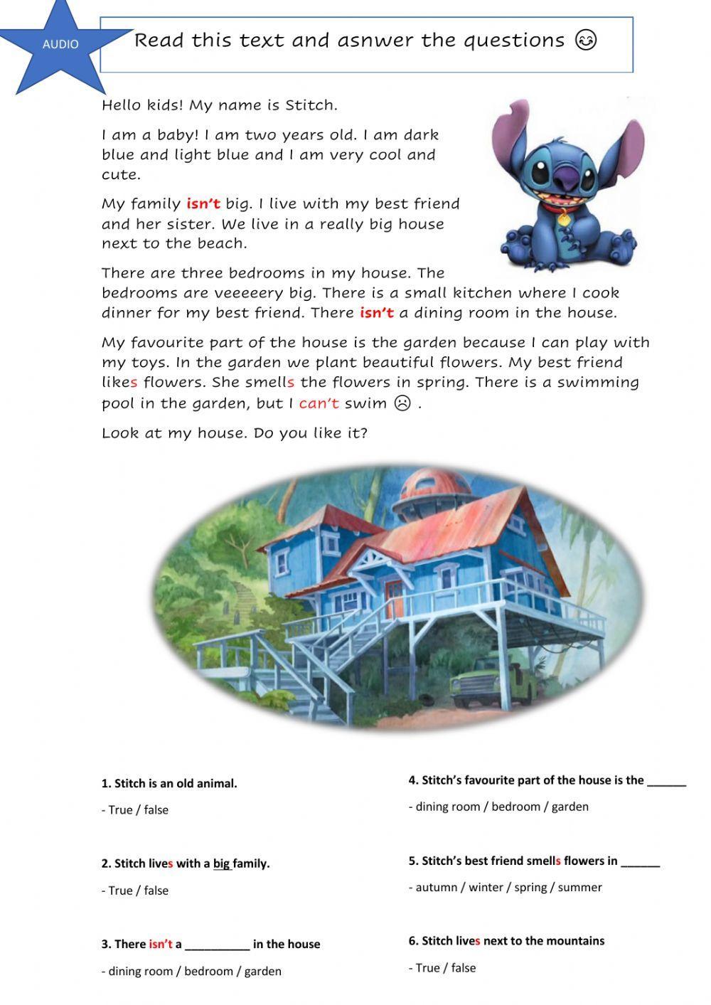 Stitch's house