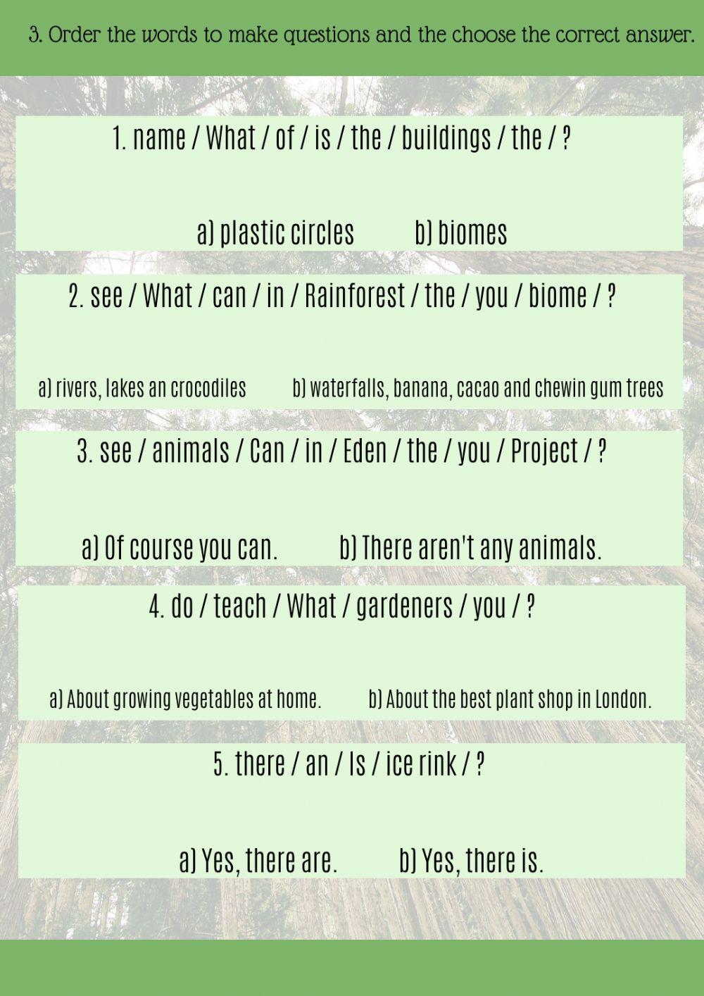 Culture: eden project