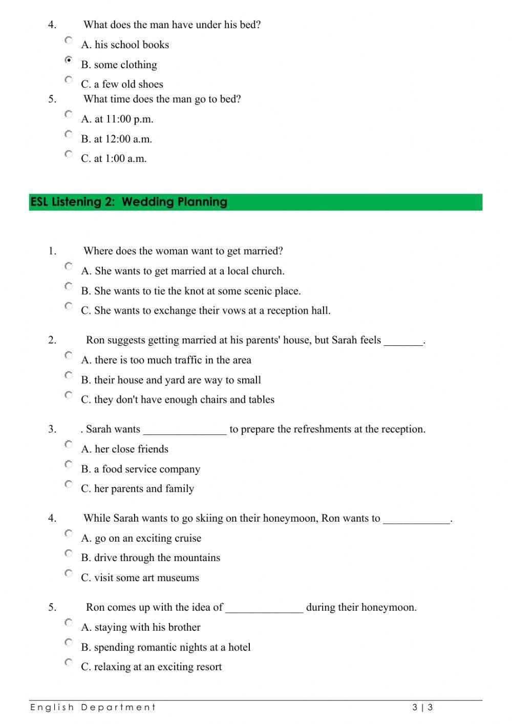 Listening G6EF-3rd term exams2020