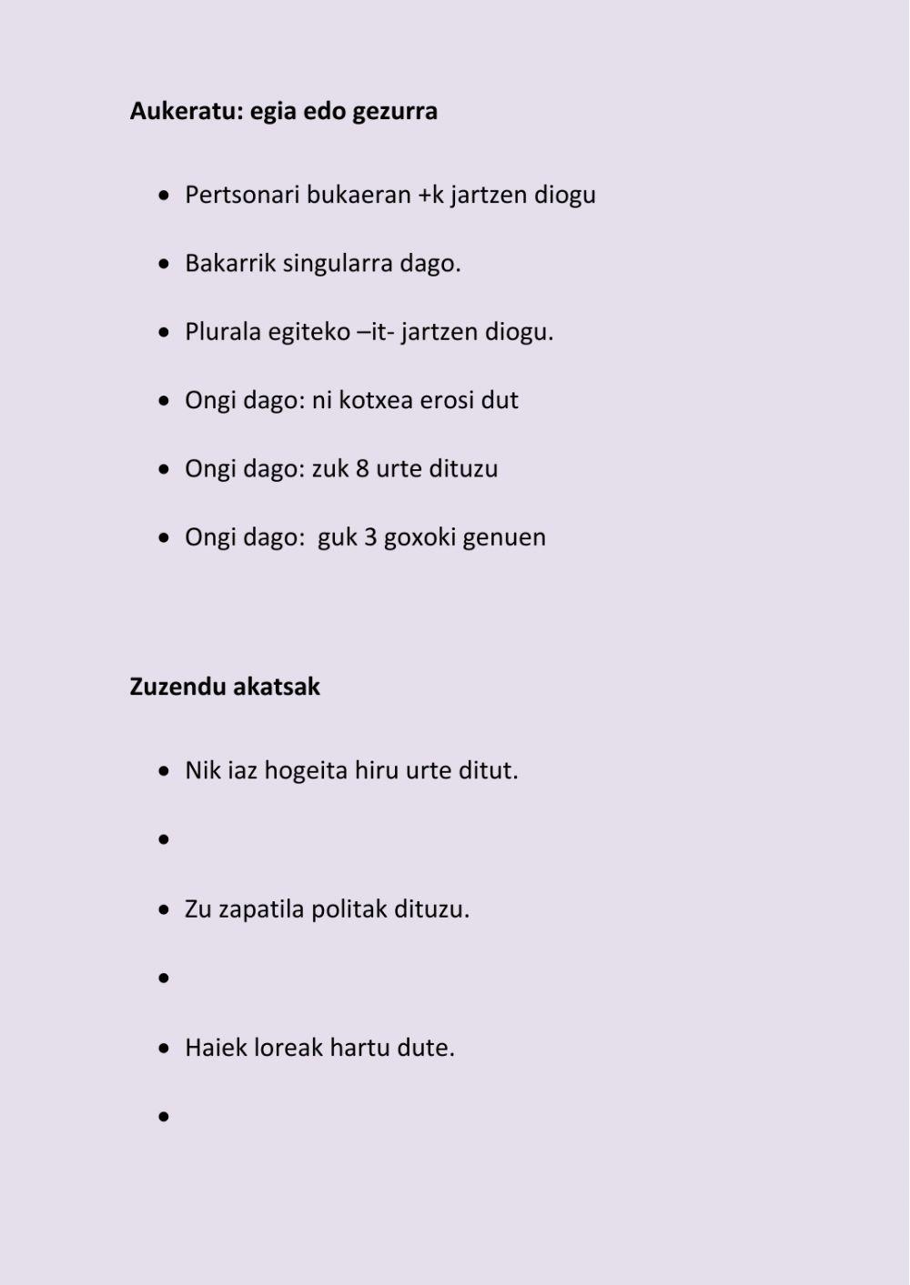 Ukan orainaldia eta lehenaldia Ukan orainaldia eta lehenaldia