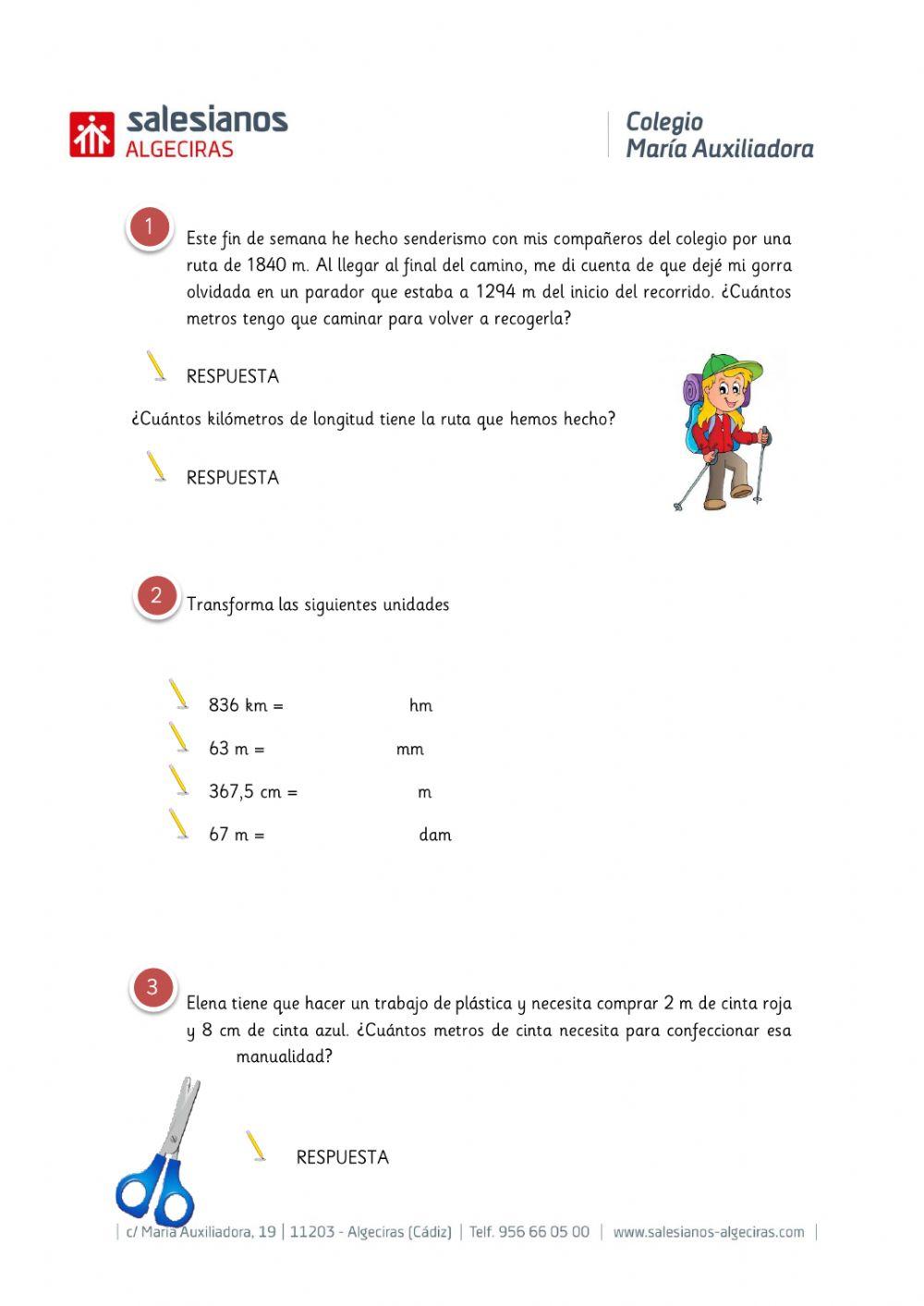 Unidades de Longitud Primaria