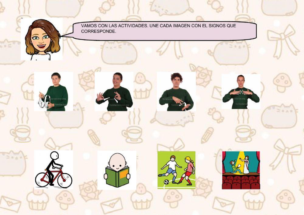 Actividades y gustos en lse