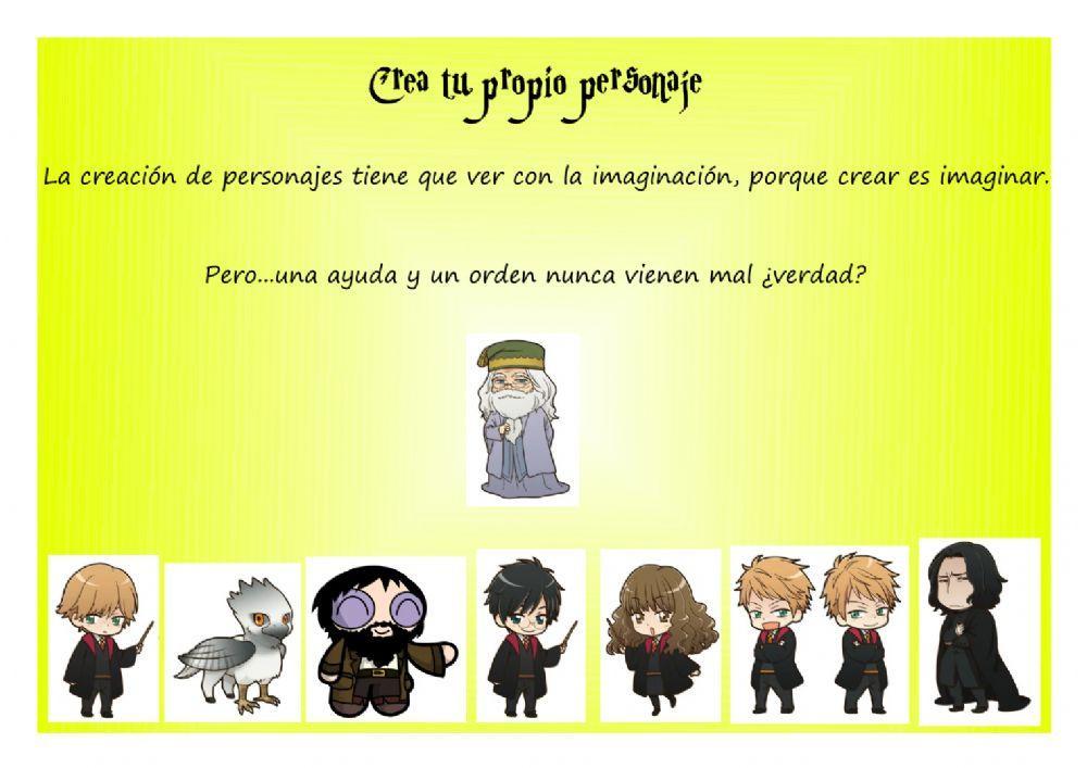 Diseña tu propio personaje