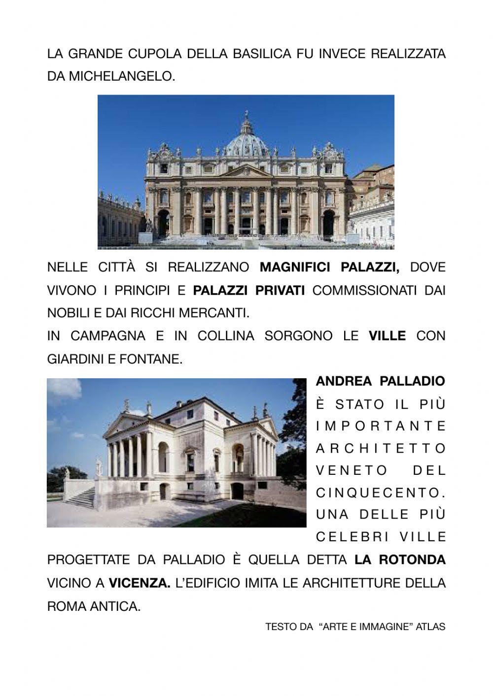 Architettura del '500