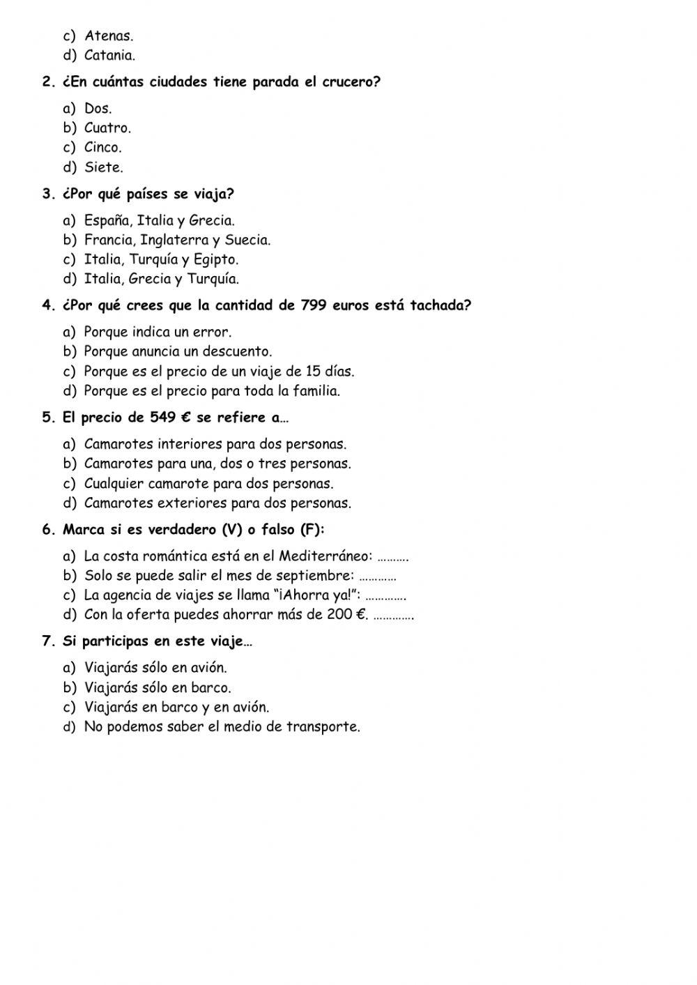 Comprensión lectora