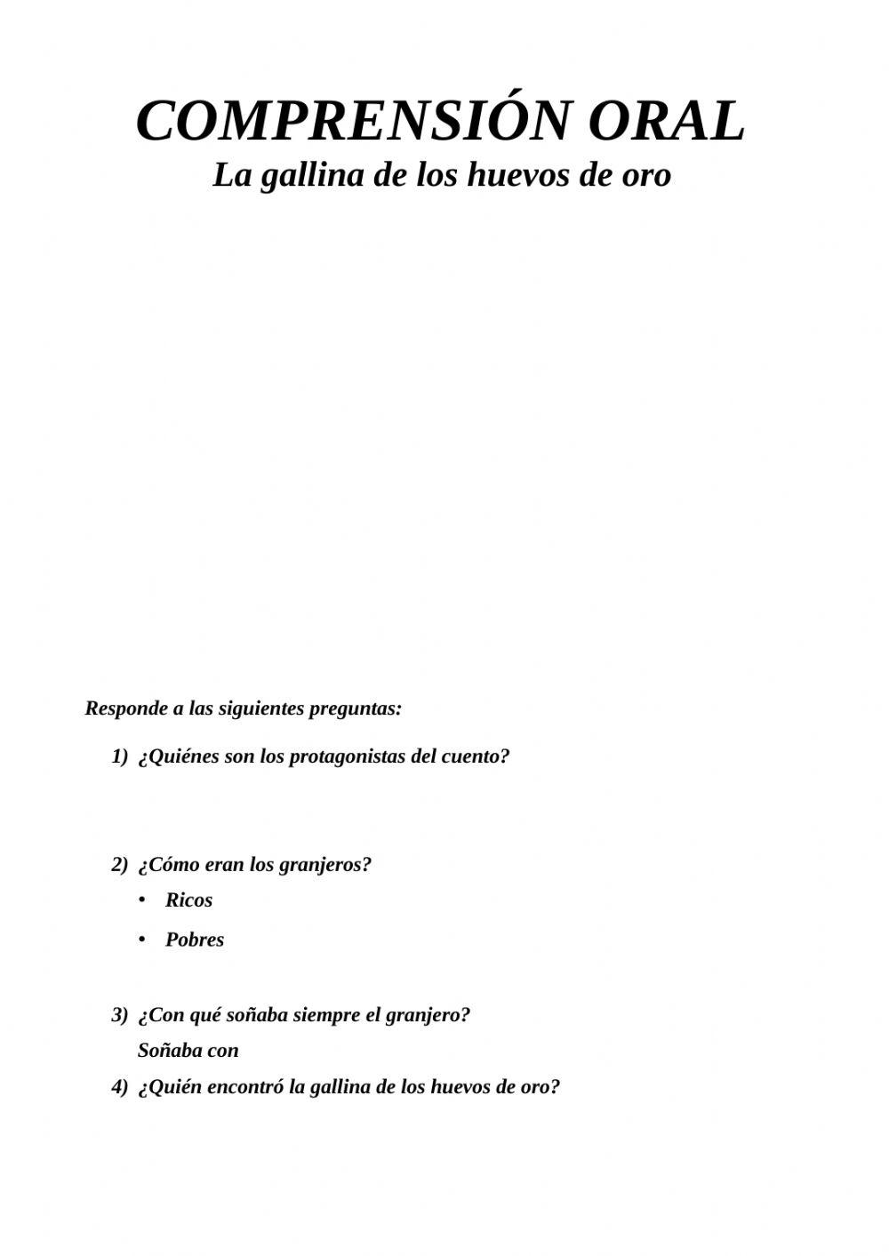 La gallina de los huevos de oro