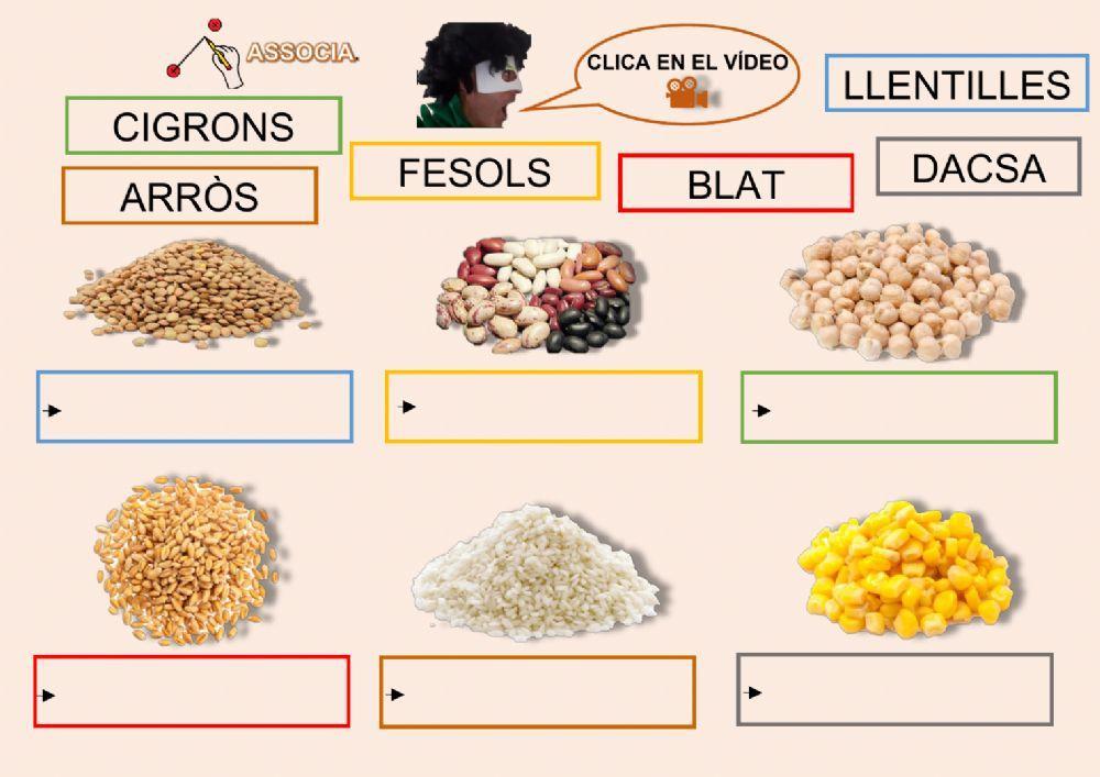 Llegums i cereals