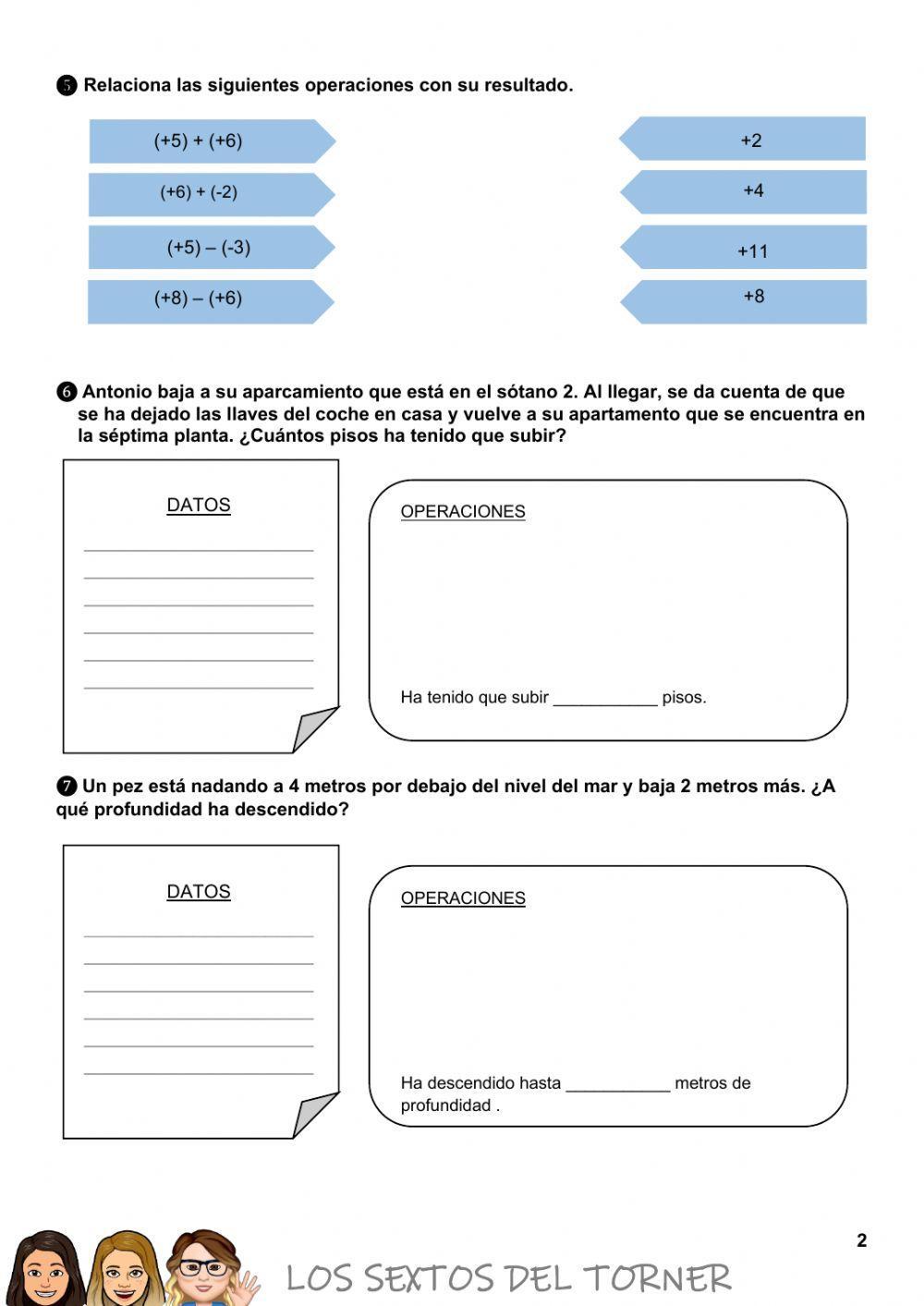 Repaso Números Enteros