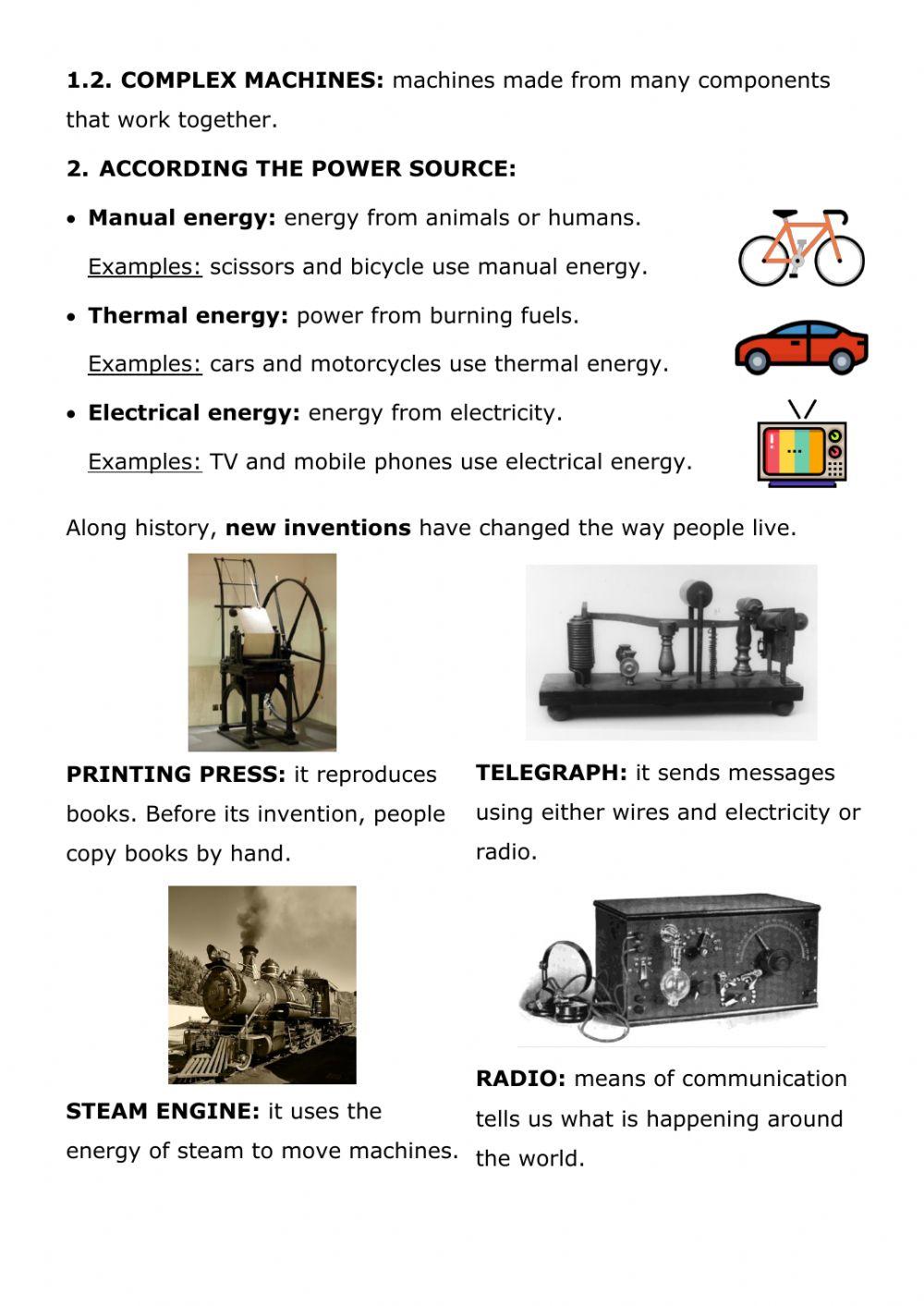 MACHINES 0 - Vocabulary