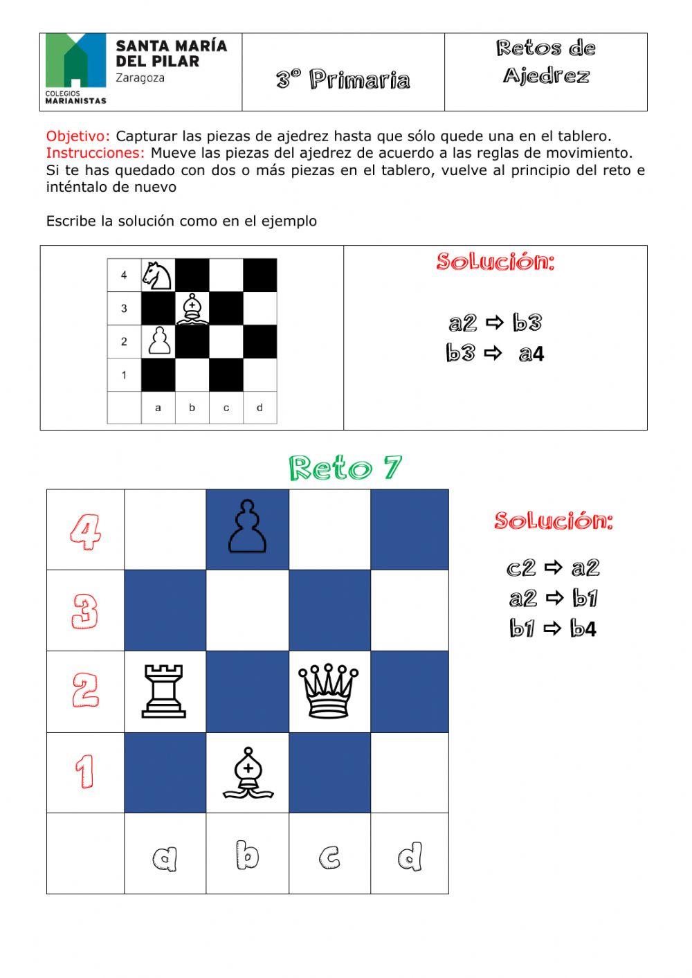 Reto 07 ajedrez
