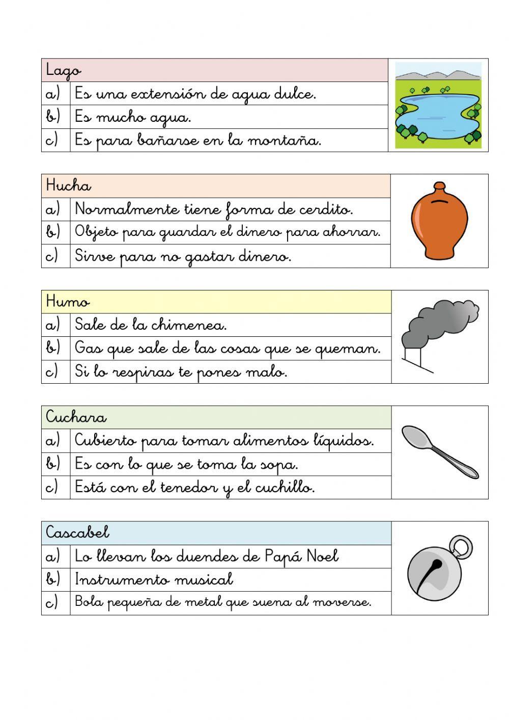 La definición correcta