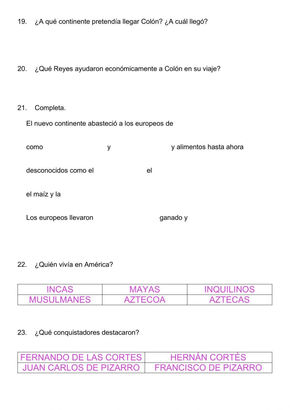 La monarquía hispánica en América
