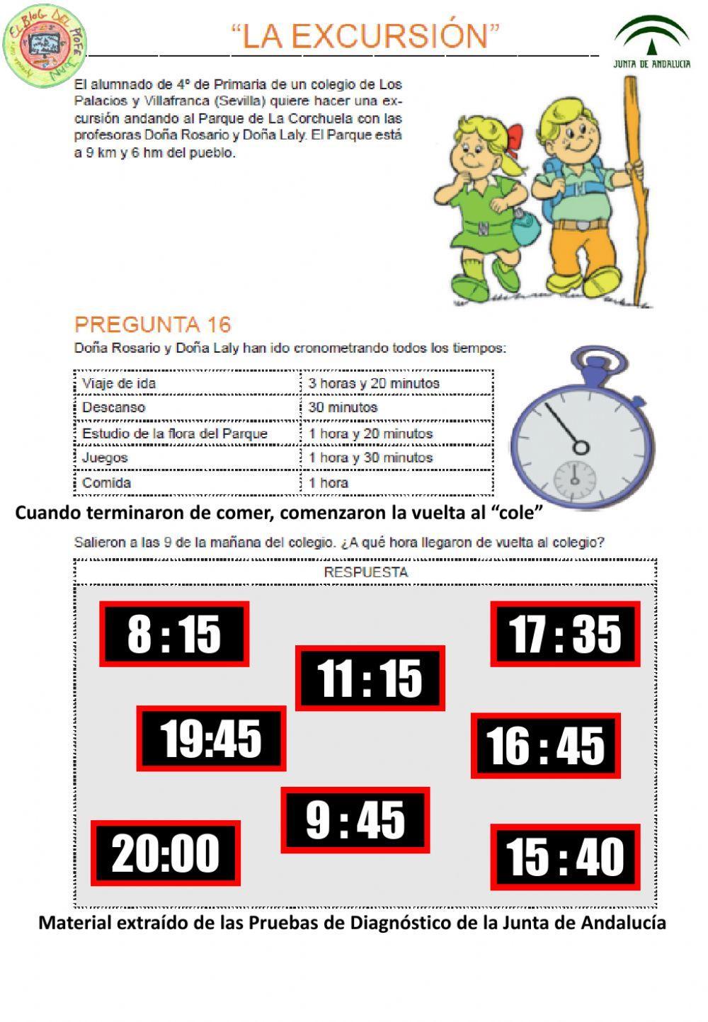 Problemas con -El Reloj-