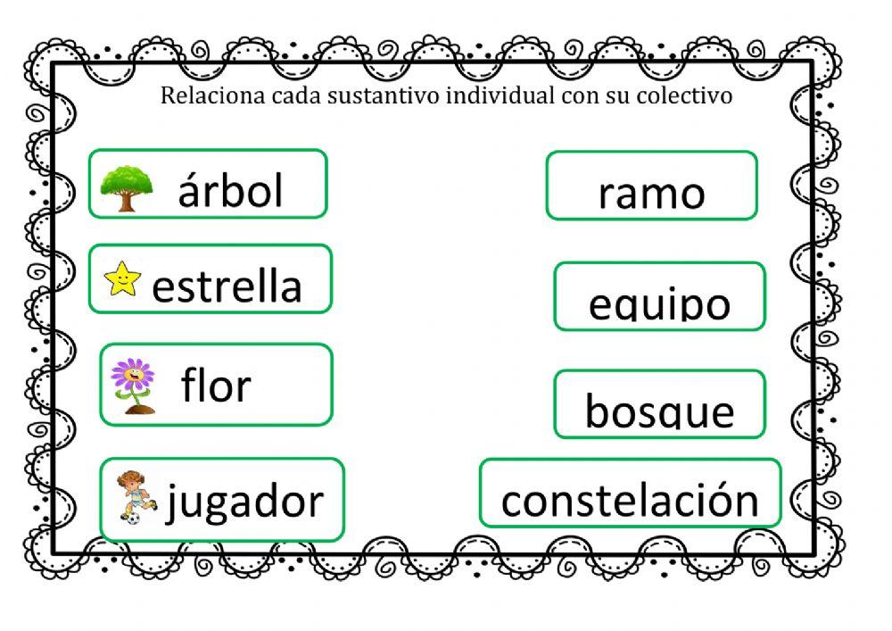 Sustantivos colectivos e individuales