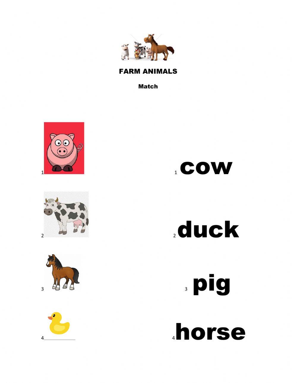 Farm animals