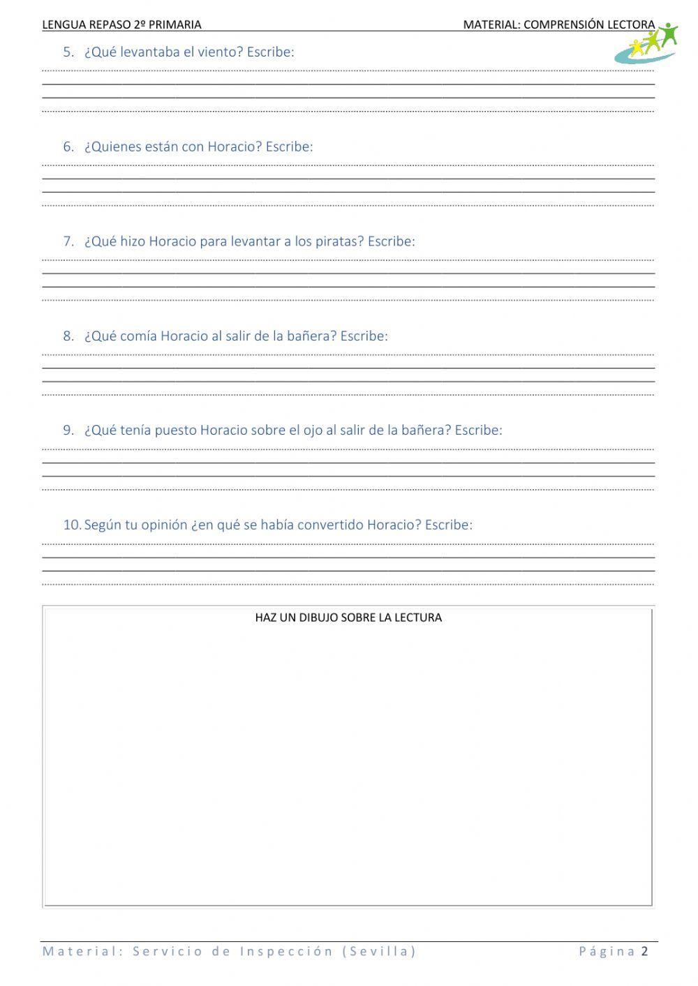 Lectura compresiva: Piratas de jabón