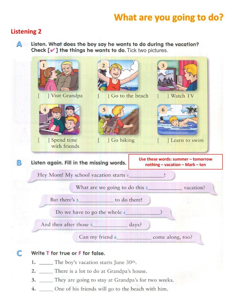 What are you going to do? 2