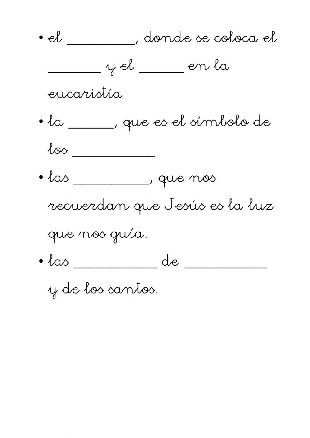 Los cristianos nos reunimos