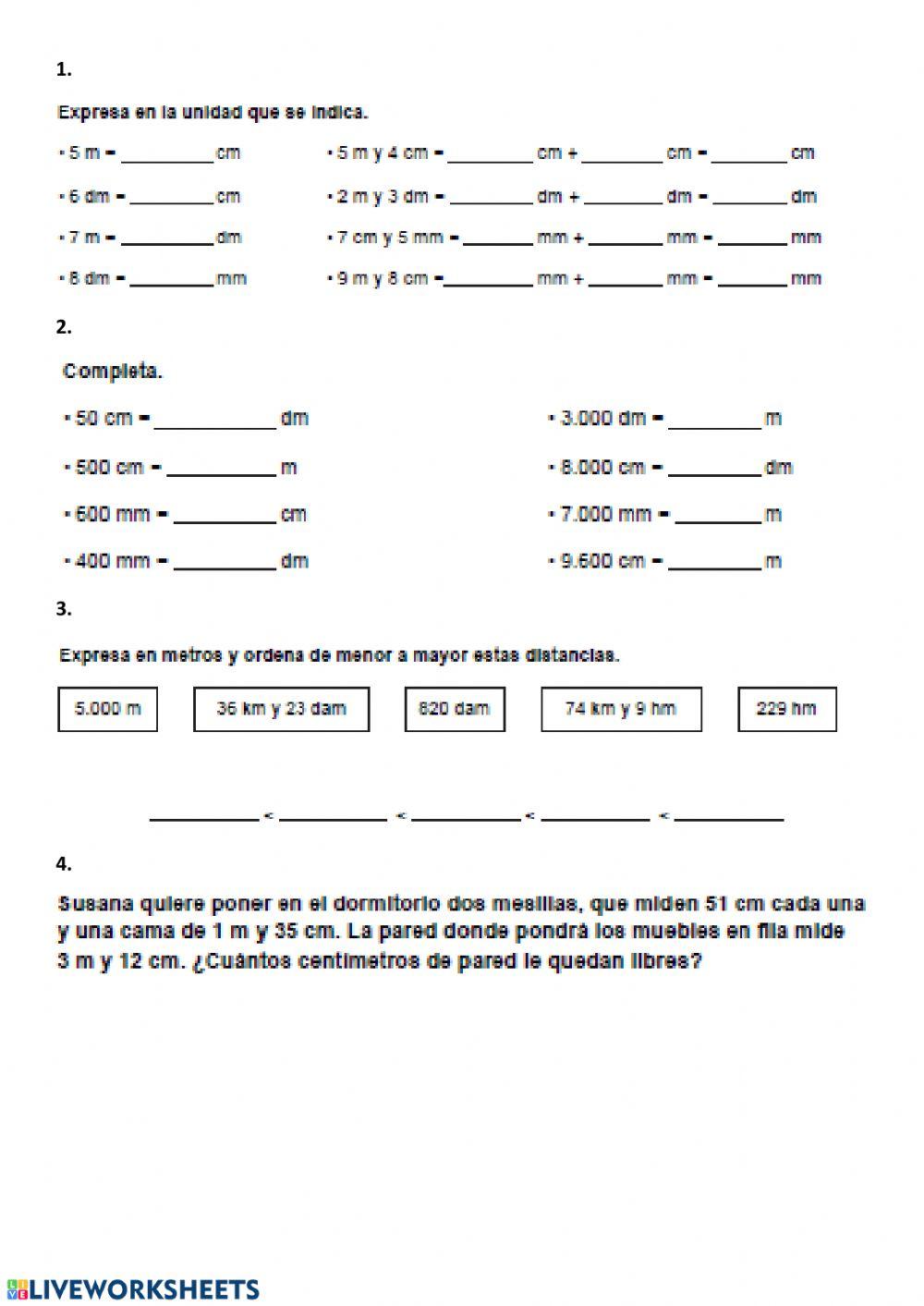 Unidades de Longitud