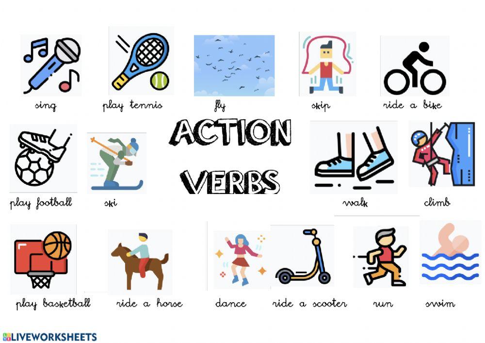 Action verbs REVIEW
