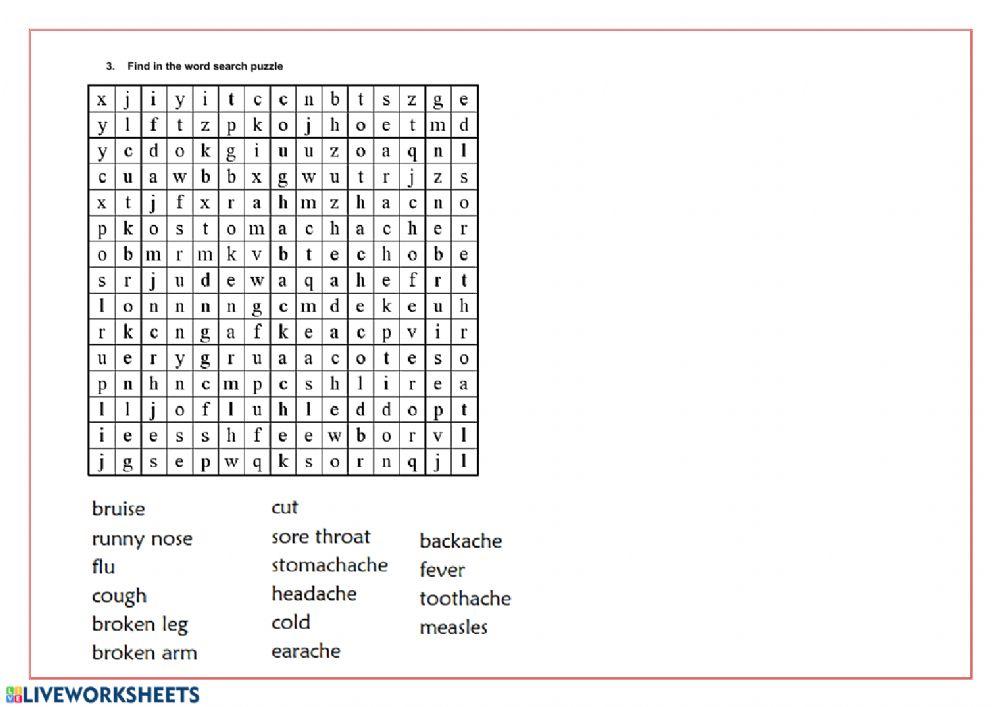 Common diseases exercise