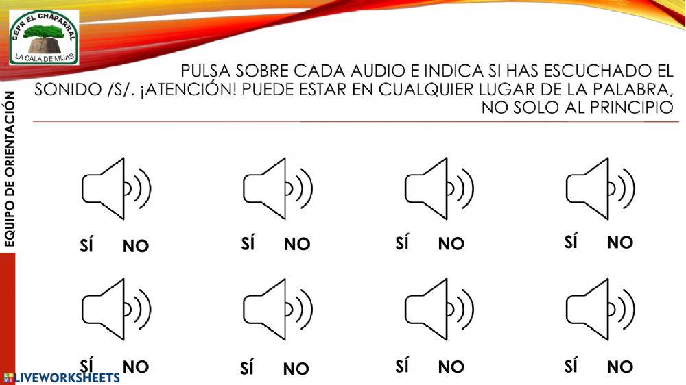 Fonema -s- (1ªparte)