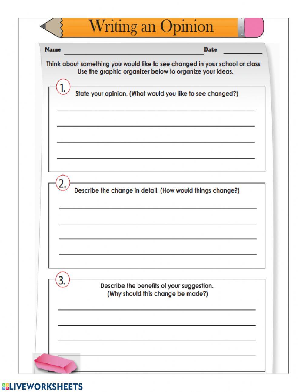 Introduction to Persuasive Writing online exercise for | Live Worksheets