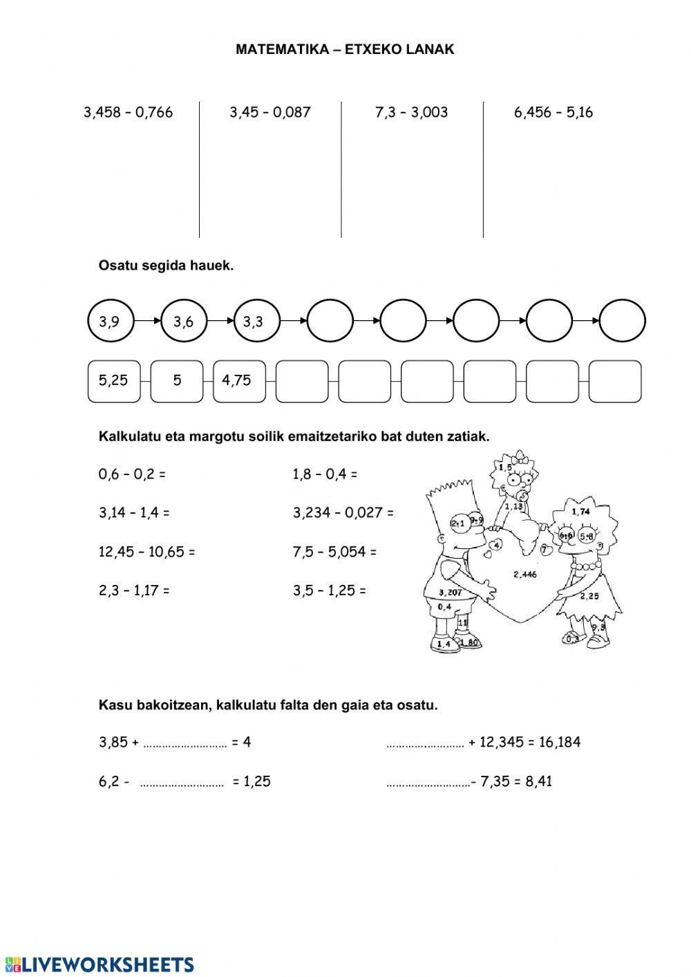 Hamartarren eragiketa