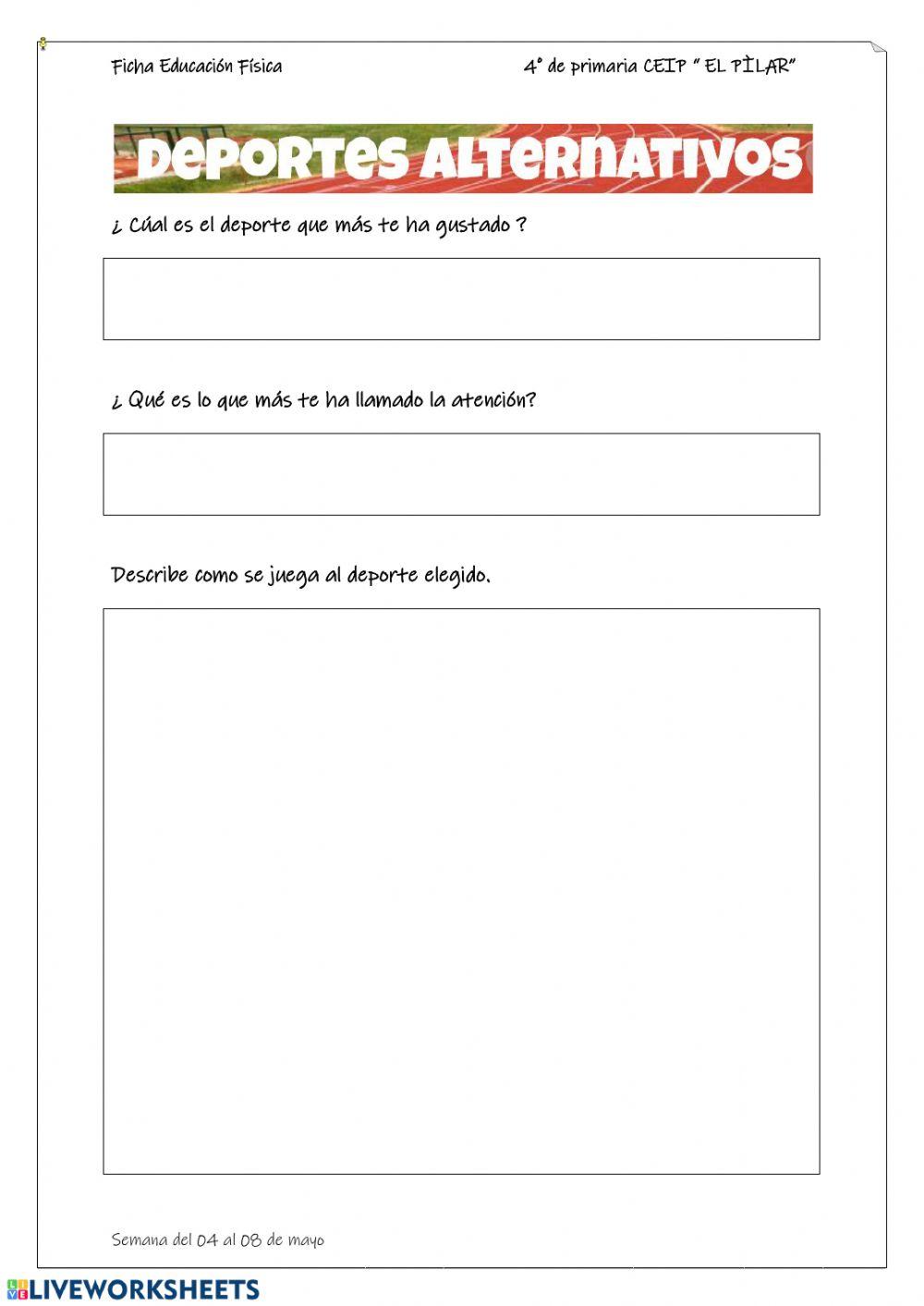 Deportes alternativos