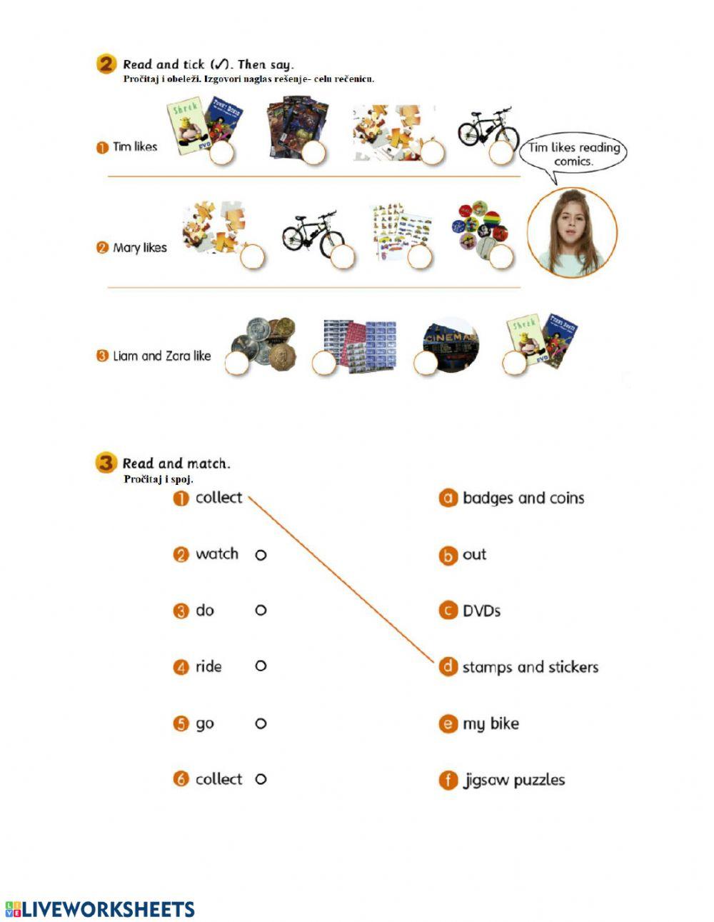 Free time activities