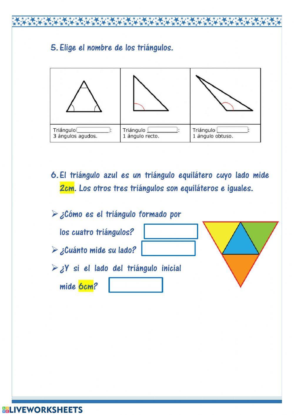 Clasificación de Triángulos