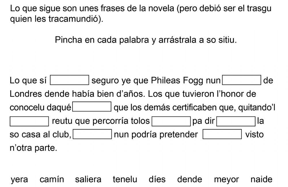 Frases de -La vuelta al mundu n'ochenta díes-