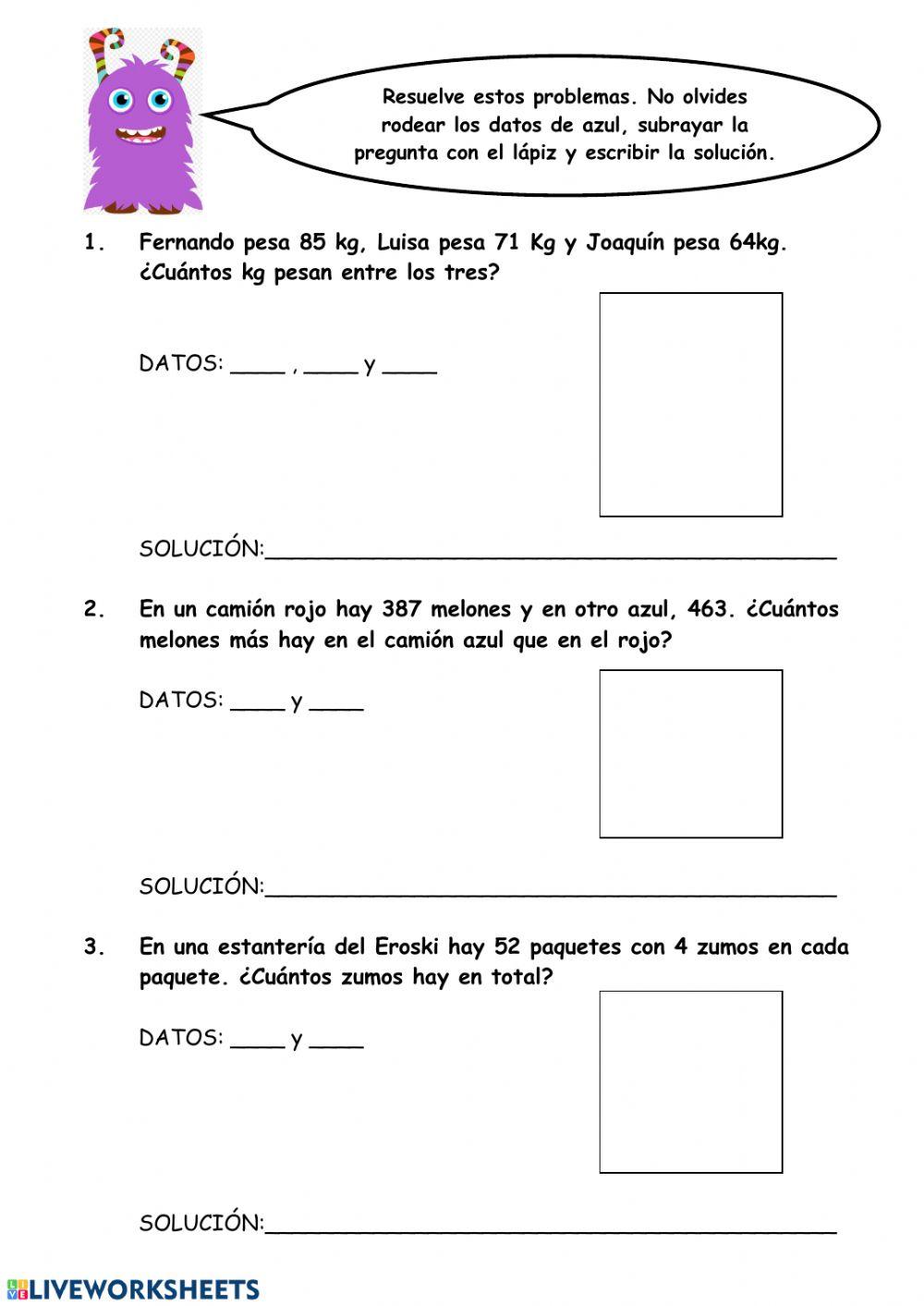OPERACIONES Y PROBLEMAS JUEVES 7 MAYO