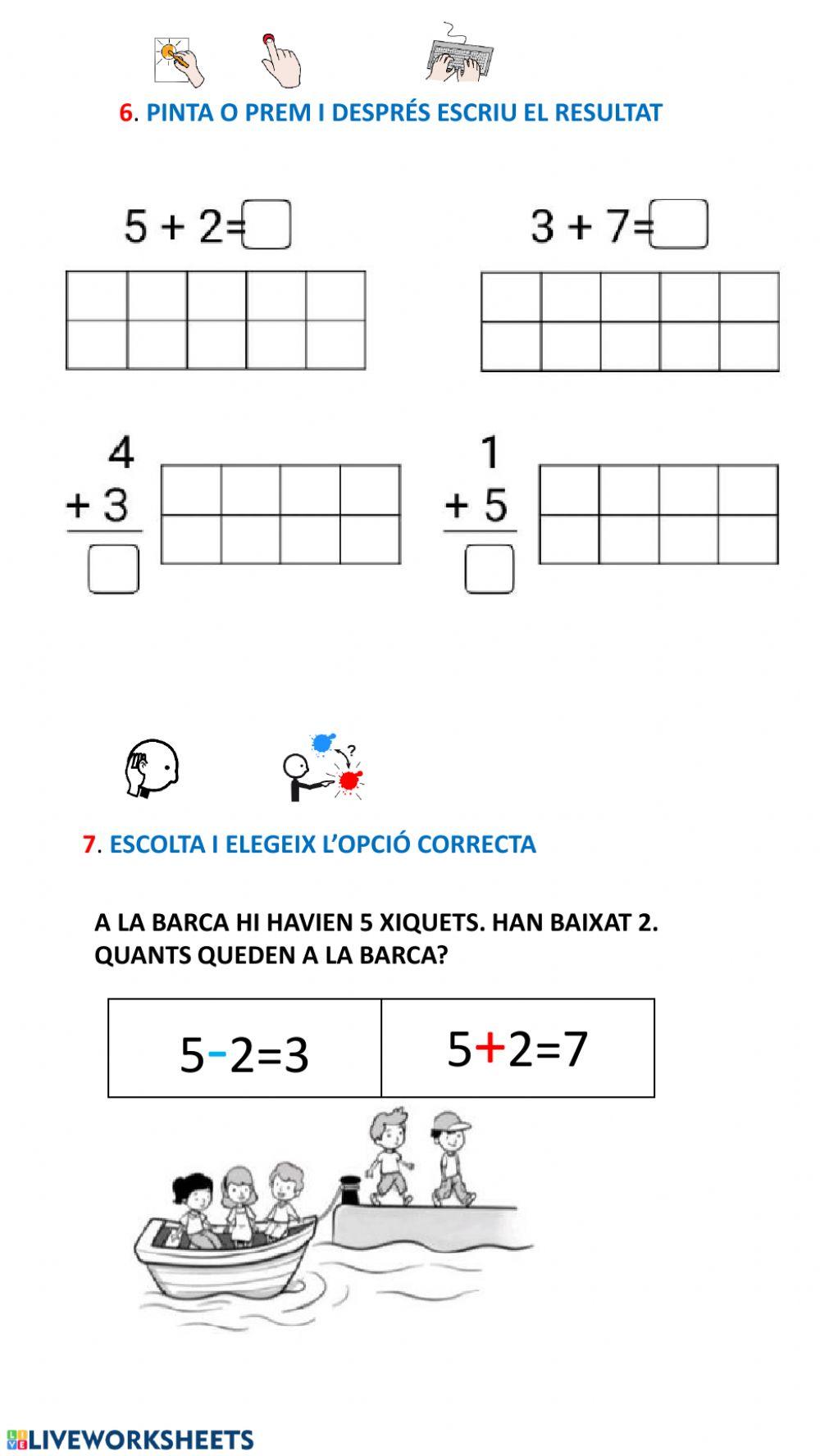 Operacions bàsiques Operacions bàsiques