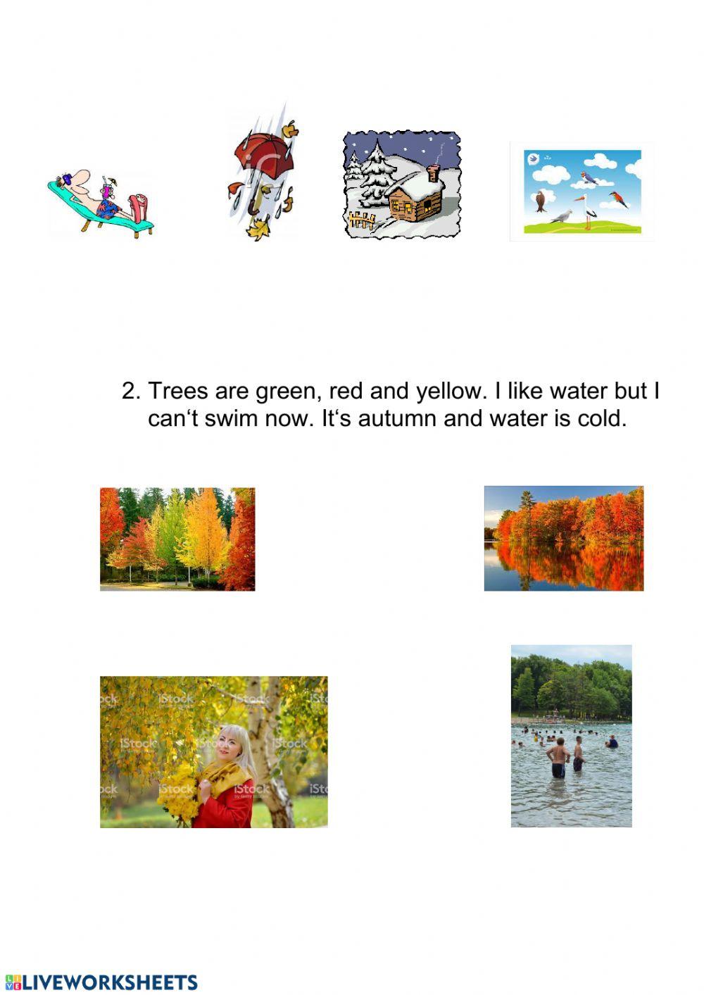 Form 2 Unit 6 Seasons, weather and clothes